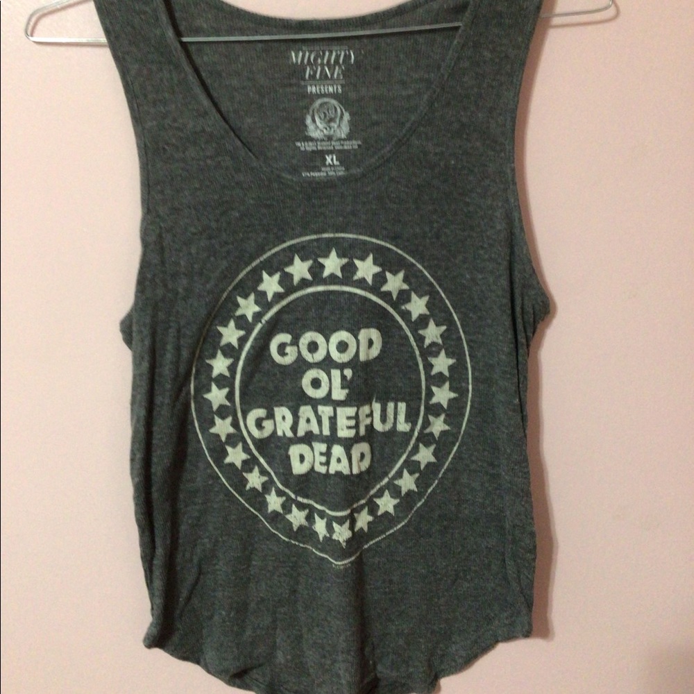 Mighty Fine Grateful Dead tank top, size XL